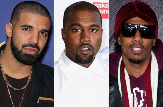 Kanye West Defends Kim Kardashian Against Drake, Nick Cannon