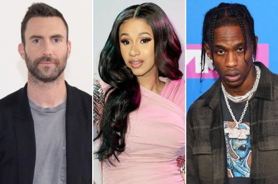 Cardi B Travis Scott To Join Maroon 5 At Super Bowl Halftime Show