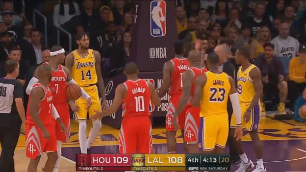 Chris Paul And Rajon Rondo Get into Heated Fight Video