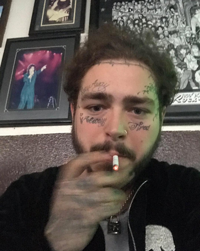 Post Malone Debuts New Haircut :Check it Out - 24Hip-Hop
