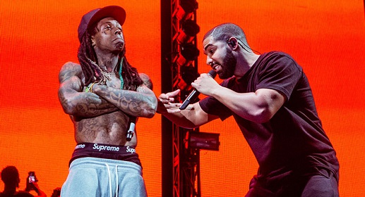 Lil Wayne Gifts Drake 6 OVO Chain