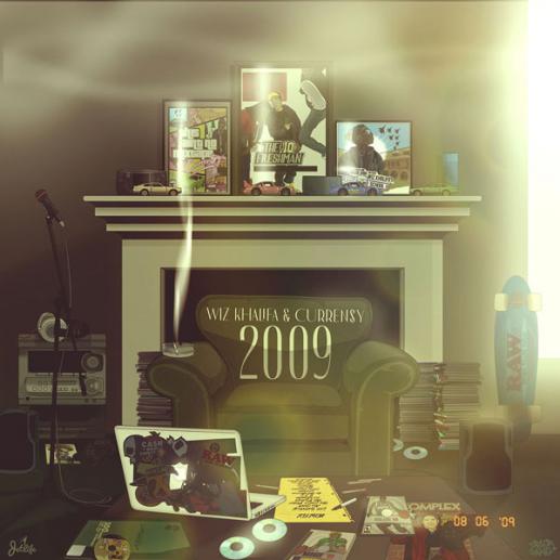 Stream Wiz Khalifa & Currensy's joint project "2009."
