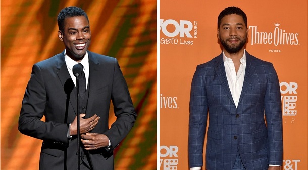 Chris Rock Rips Empire Star Jussie Smollett at NAACP Image Awards