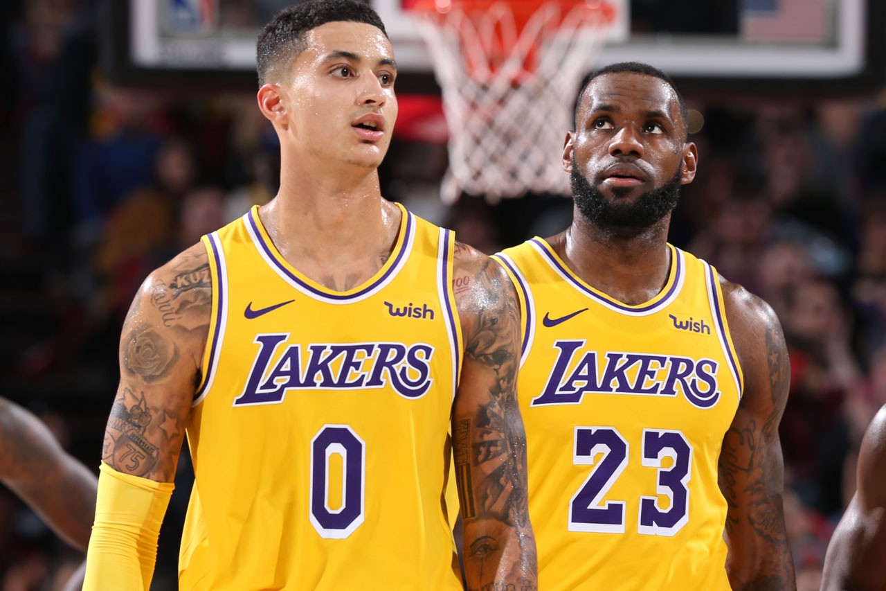 Kyle Kuzma Remember Stunting on LeBron While 'Sneaker Shopping'