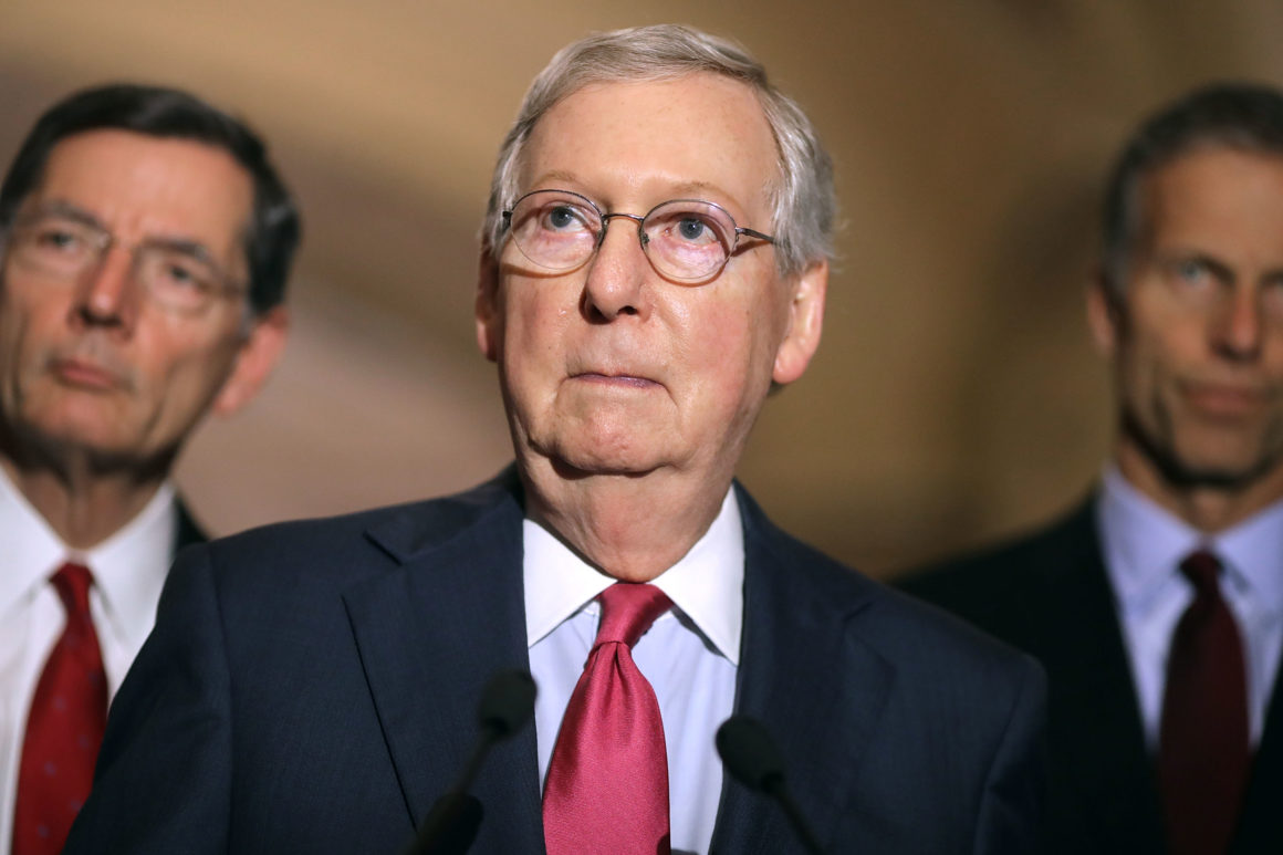 Mitch McConnell Says Slavery Reparations Aren't a Good Idea