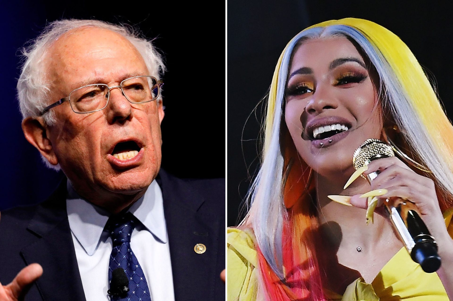 Cardi B & Bernie Sanders Team Up For Campaign Video About America's ...