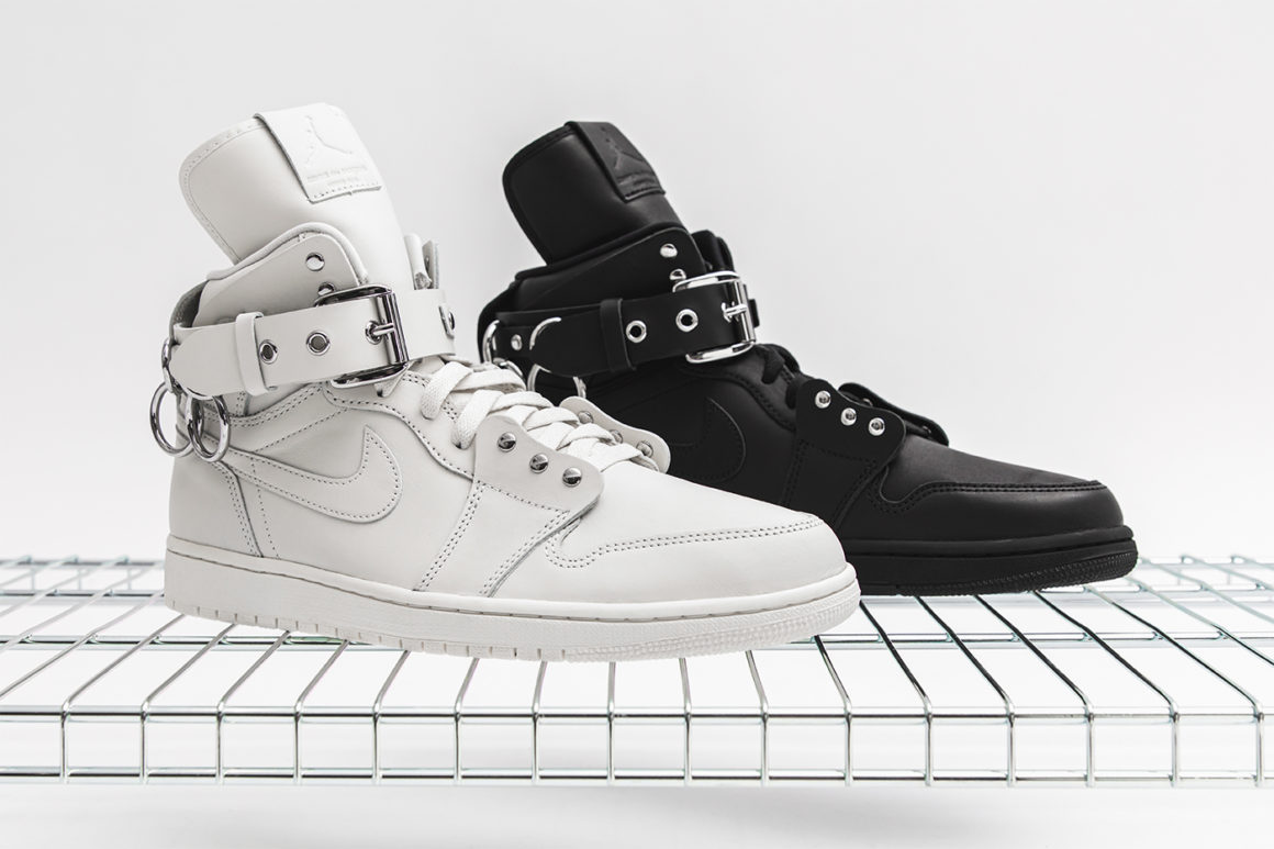 Up Close Look at the COMME des GARCONS x Air Jordan 1