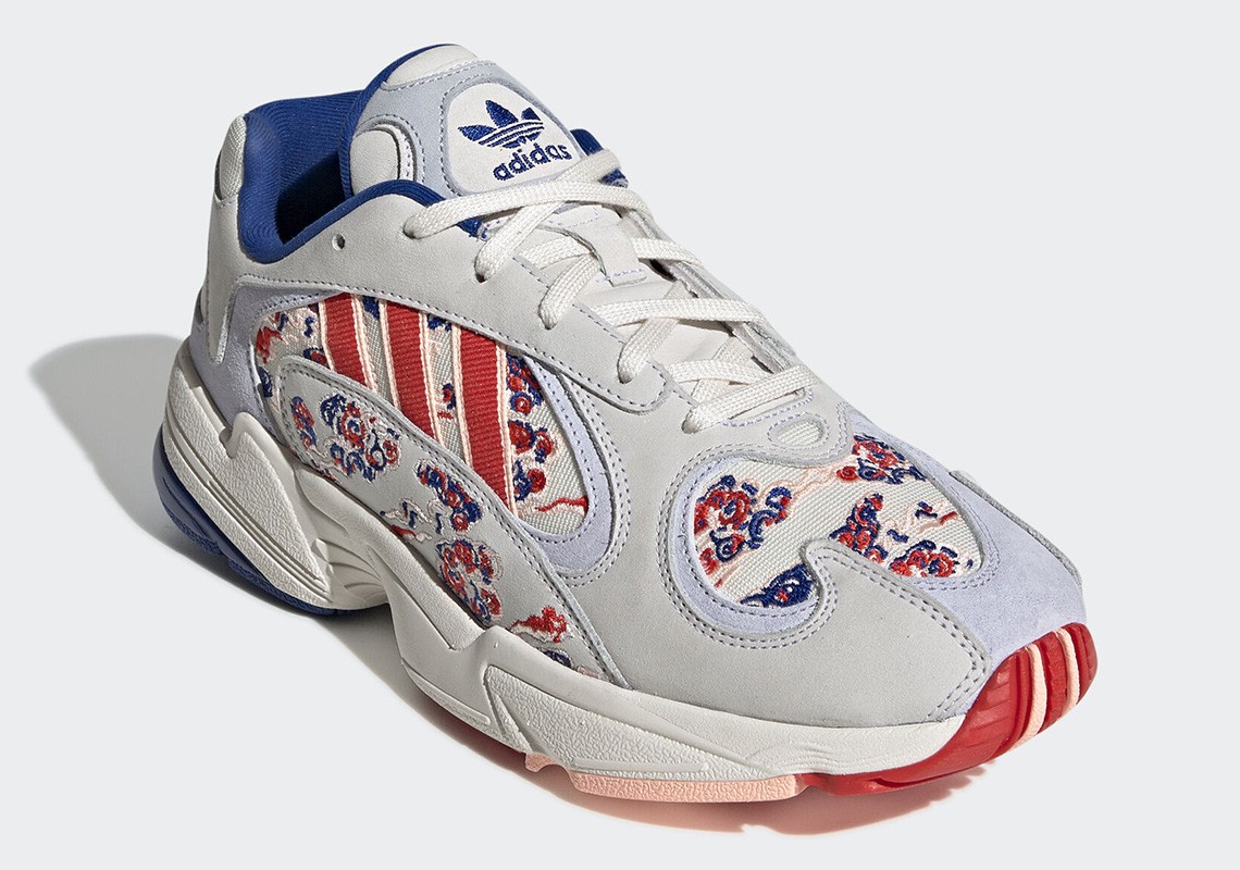 This adidas Yung-1 Features Japanese-Style Cloud Embroidery