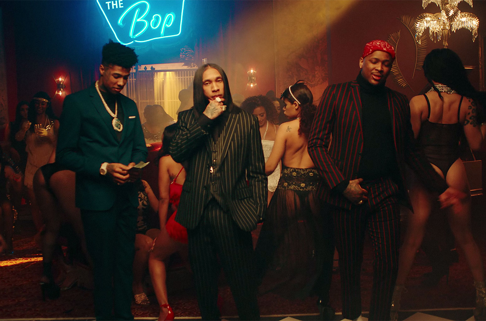 Watch Tyga, YG & Blueface “Bop” Music Video