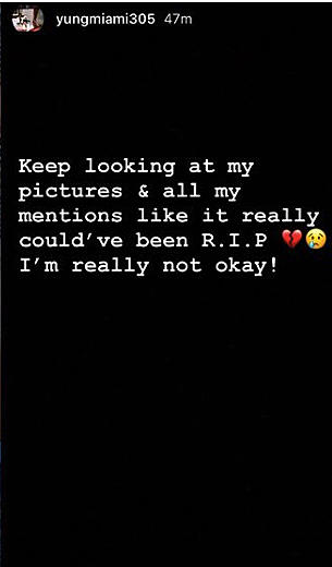 Yung Miami Admits She's "Really Not Okay" Following Shooting