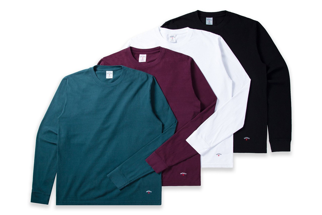 NOAH Introduces 100% Recycled "Garbage" Long-Sleeve T-Shirts