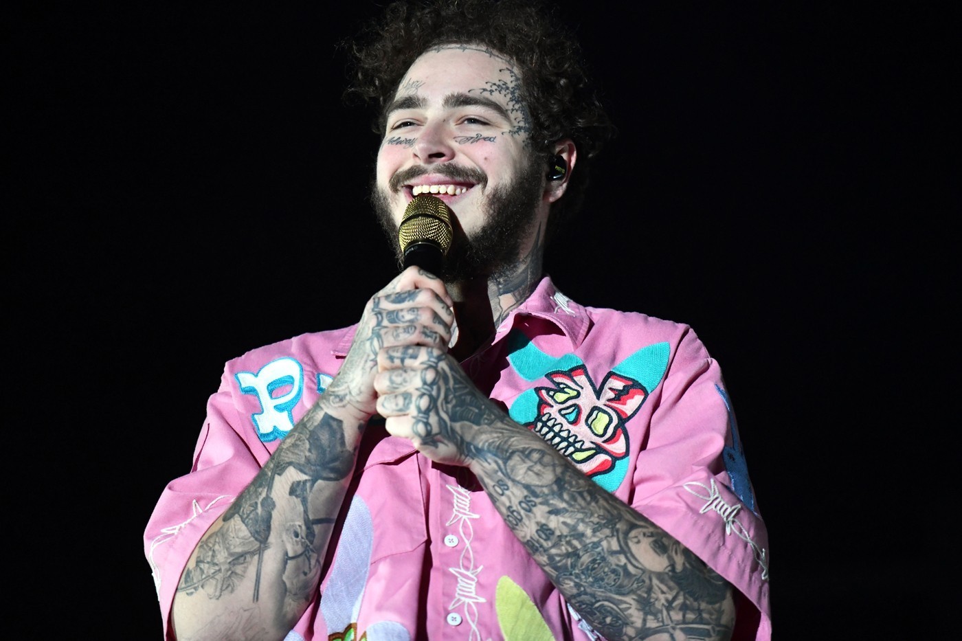 Post Malone Debuts Massive New Face Tattoo Ahead of New Year Eve Performance