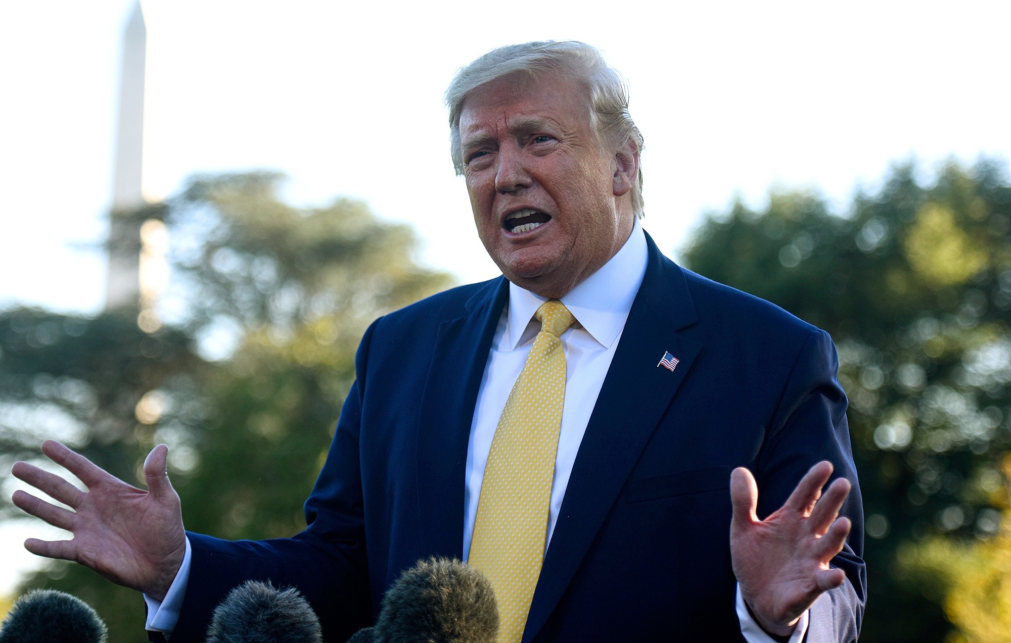 Donald Trump Calls His Impeachment Inquiry a "Lynching"