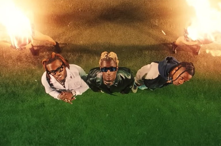 Travis Scott Assists Young Thug & Gunna On "Hot (Remix)"