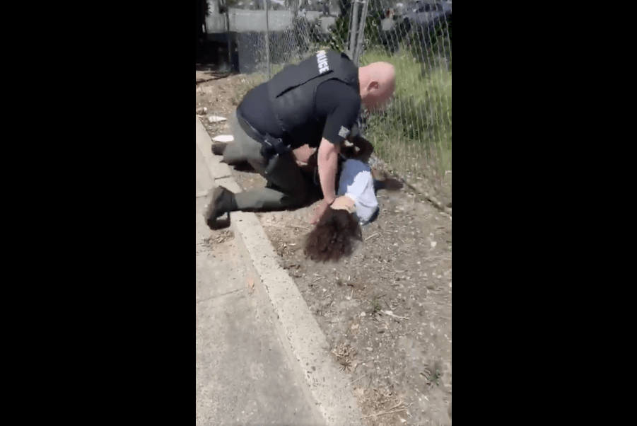Video Shows California Officer Beating Teen Accused of Smoking Marijuana