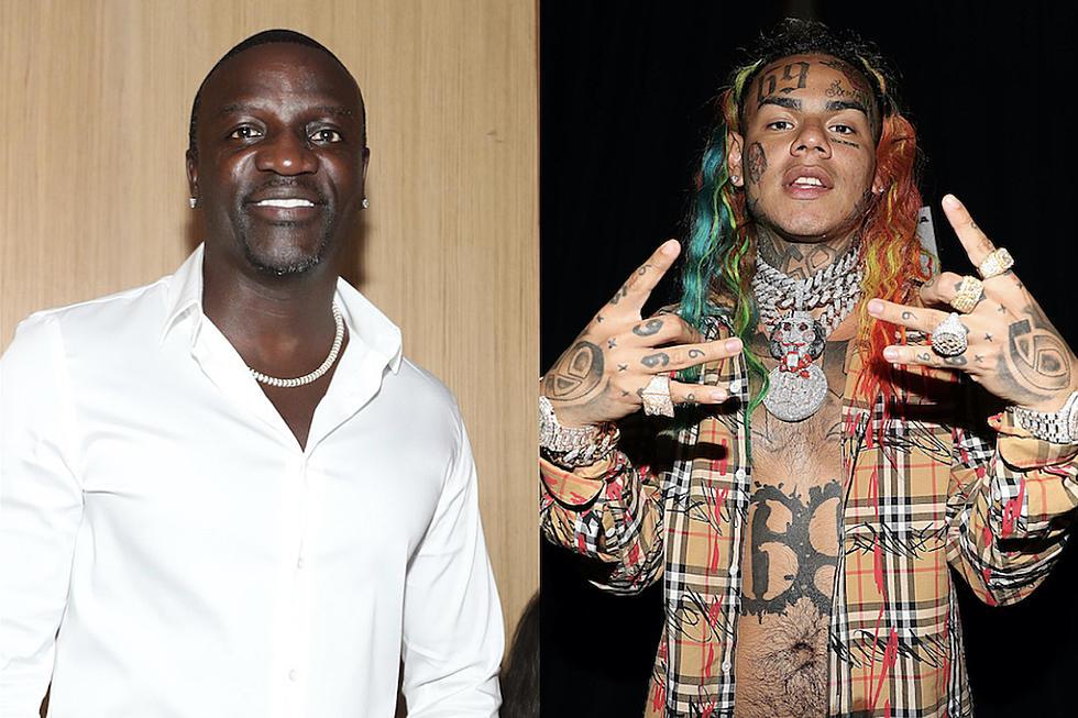 Akon Comes to 6ix9ine Defence for Snitching, Wants to Make Music With Him