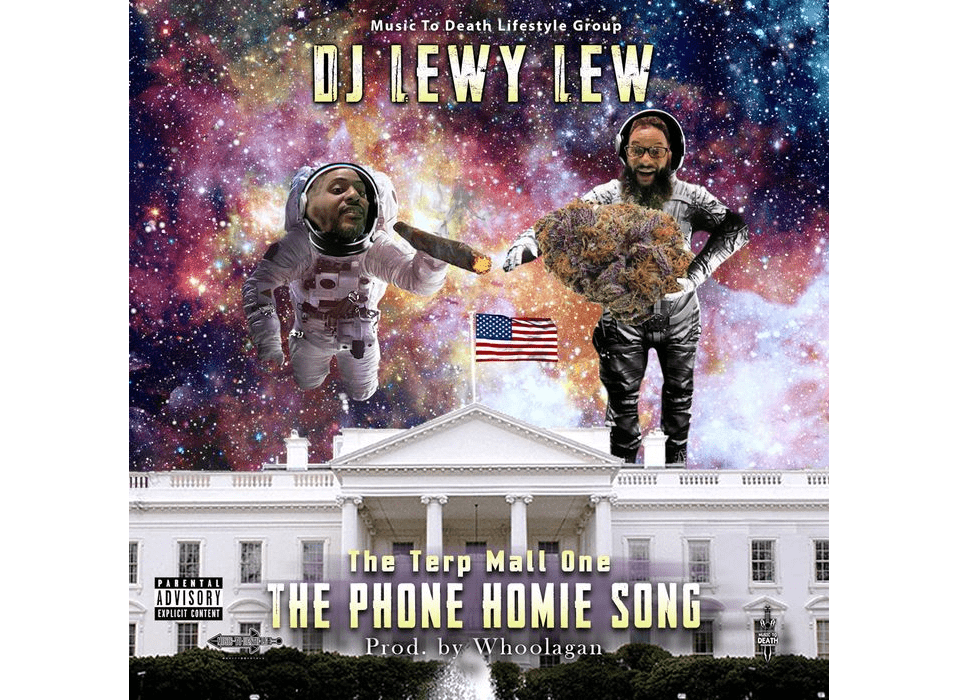 DJ Lewy Lew Drops New Song 'The Terp Mall One the Phone Homie Song'