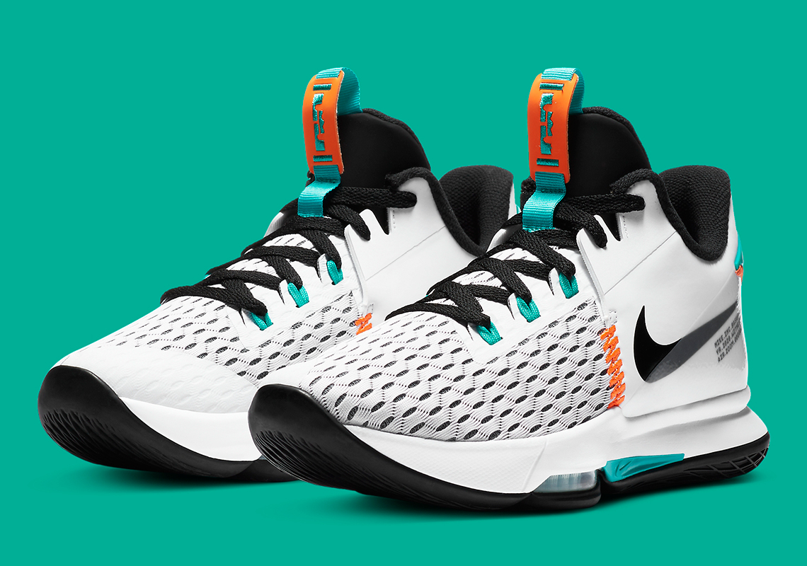 The Nike LeBron Witness V Gets A Miami-Friendly Colorway