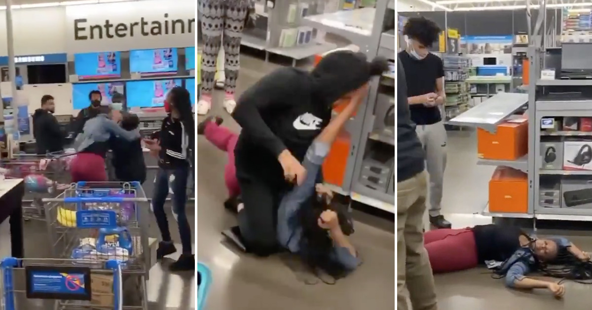 Footage Shows Two Women Brawl over PS5 at Walmart