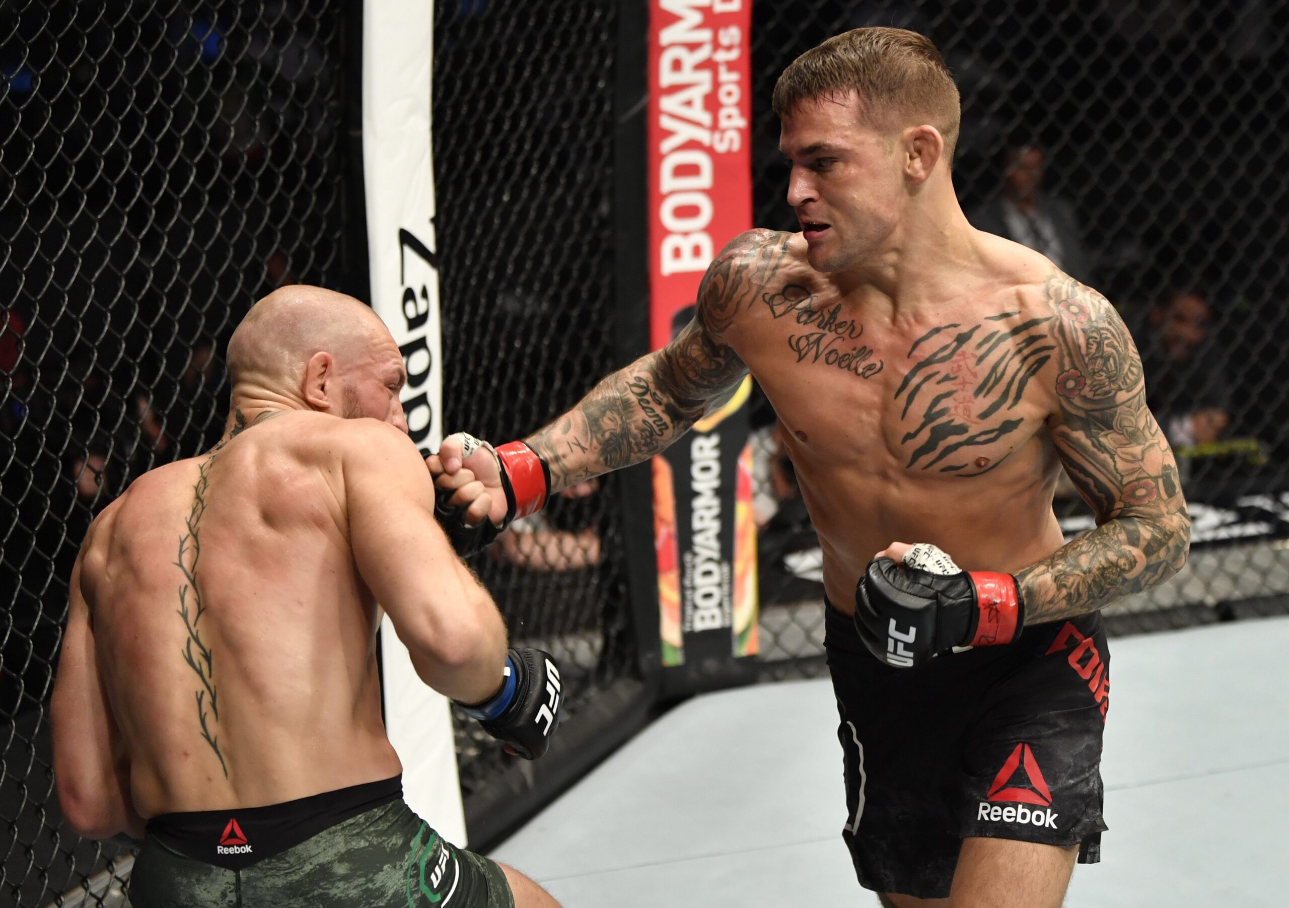 Conor McGregor Gets Knocked Out by Dustin Poirier at UFC 257
