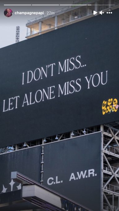 Drake Shares 'Certified Lover Boy' Lyric Billboards in Toronto
