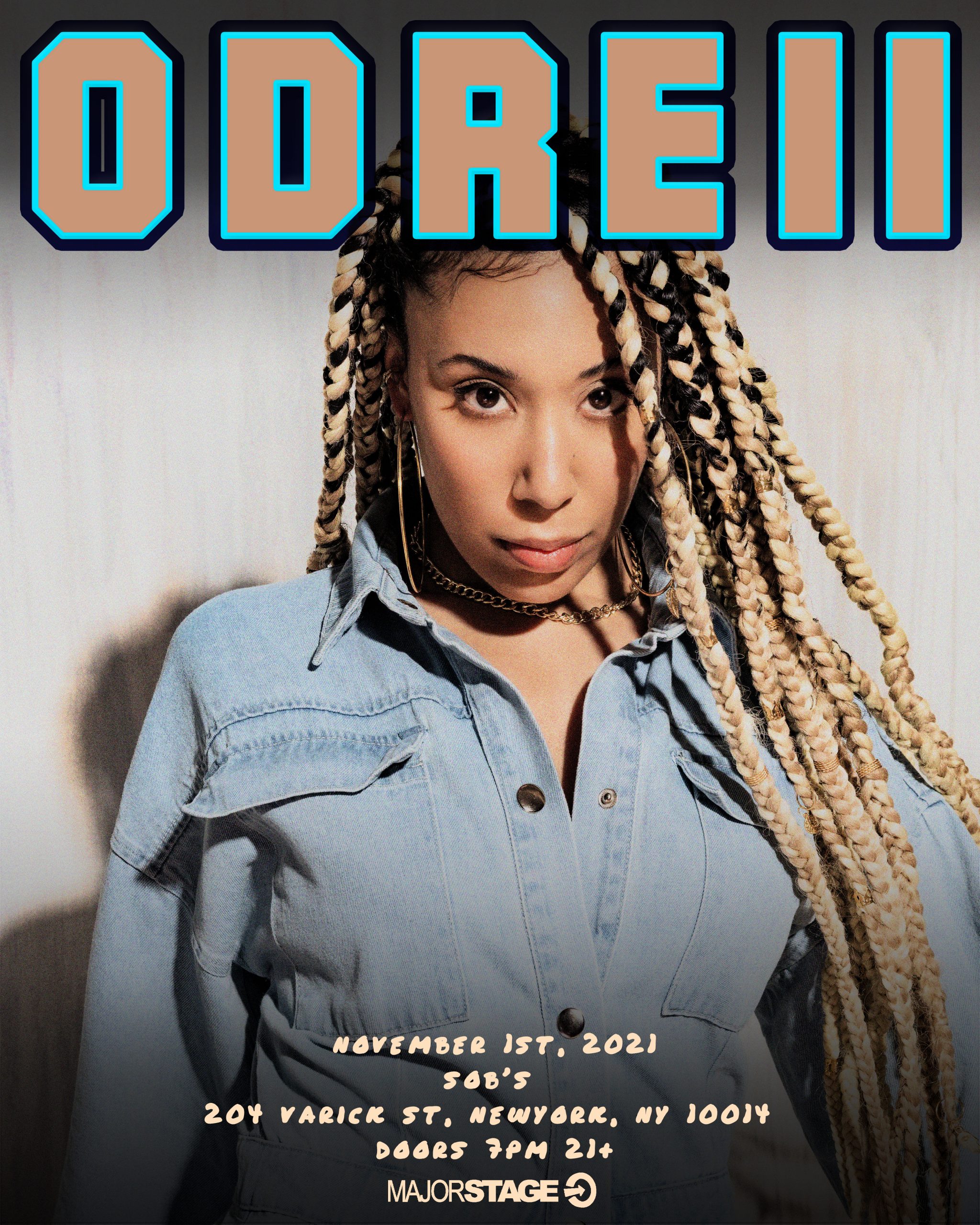 Odreii is Reportedly Live at SOB Monday November 1st 2021