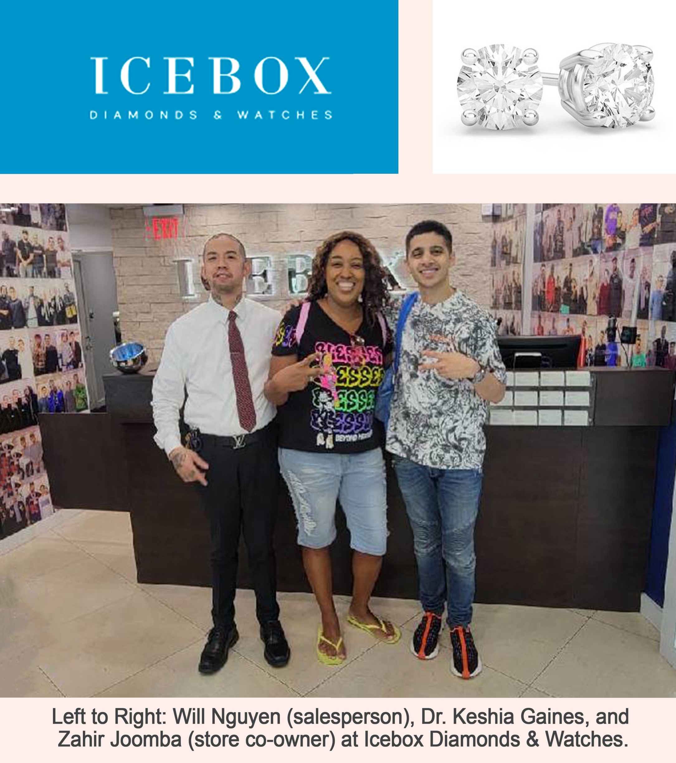 Dr. Keshia Gaines Rates Celebrity Jewelry Store 10 out of 10