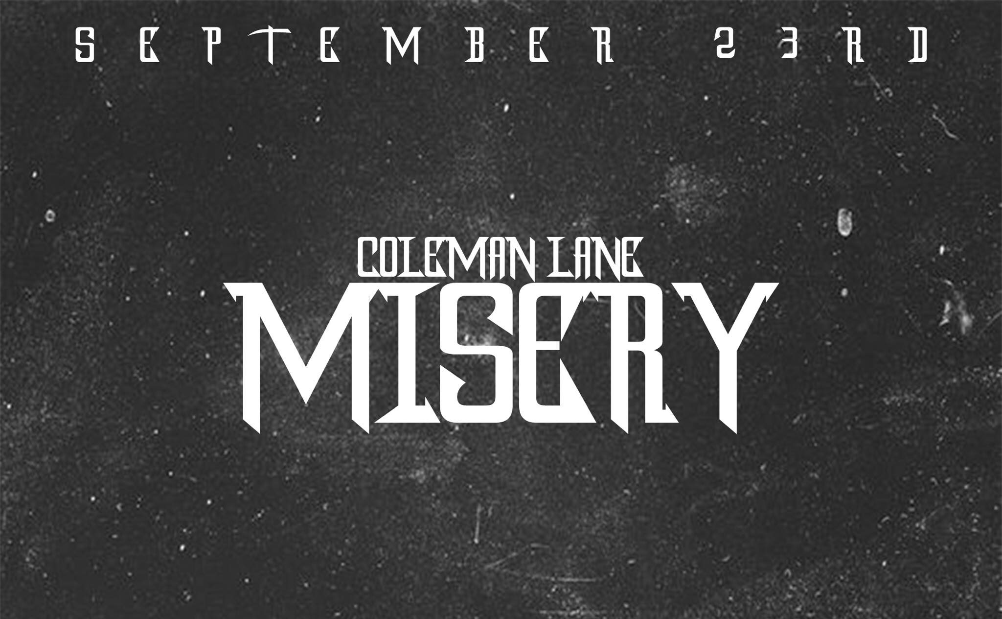 Northern Kentucky Hip-Hop Artist Coleman Lane Releases His New Single "Misery"