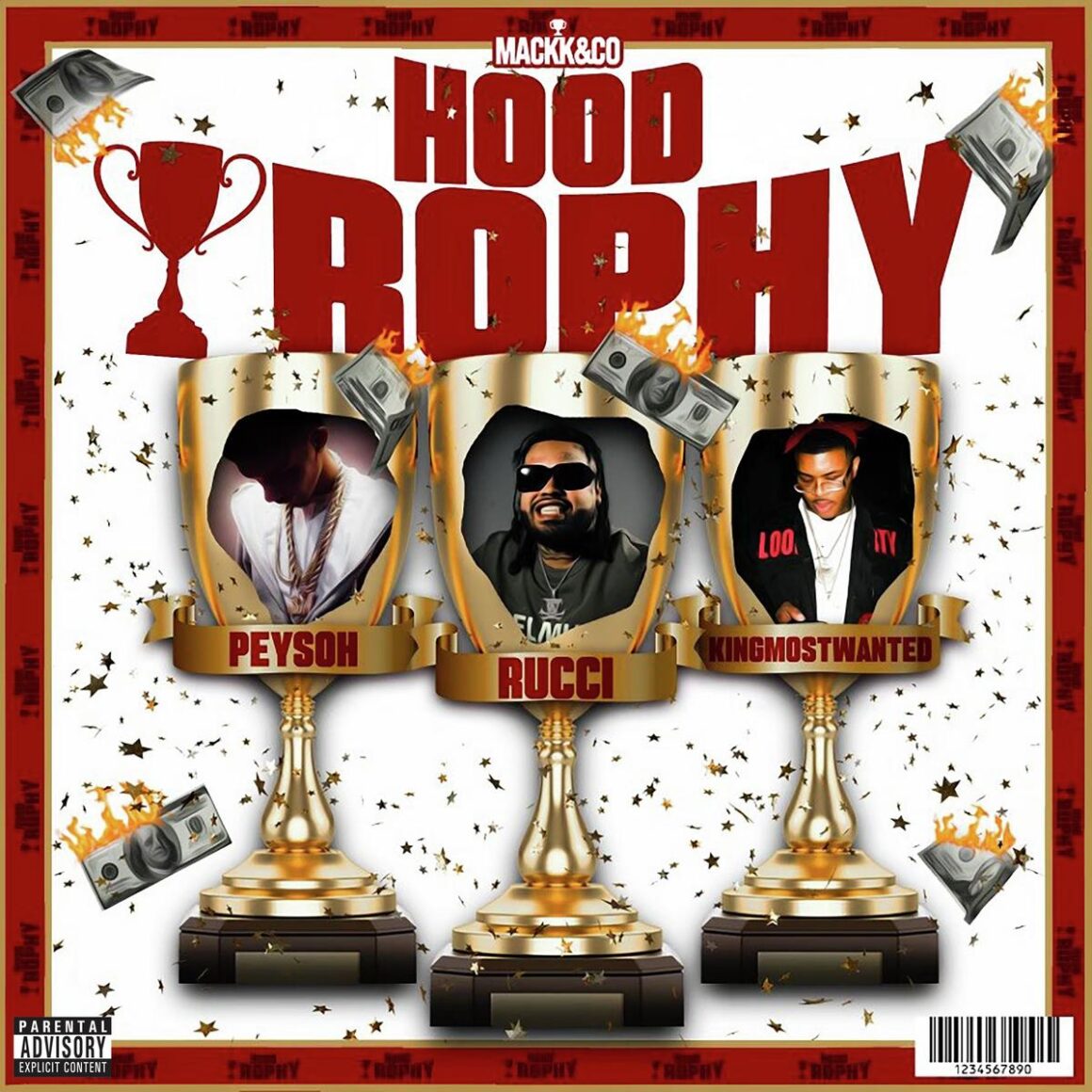 Peysoh, Rucci, and Kingmostwanted Unite for "Hood Trophy" Music Video