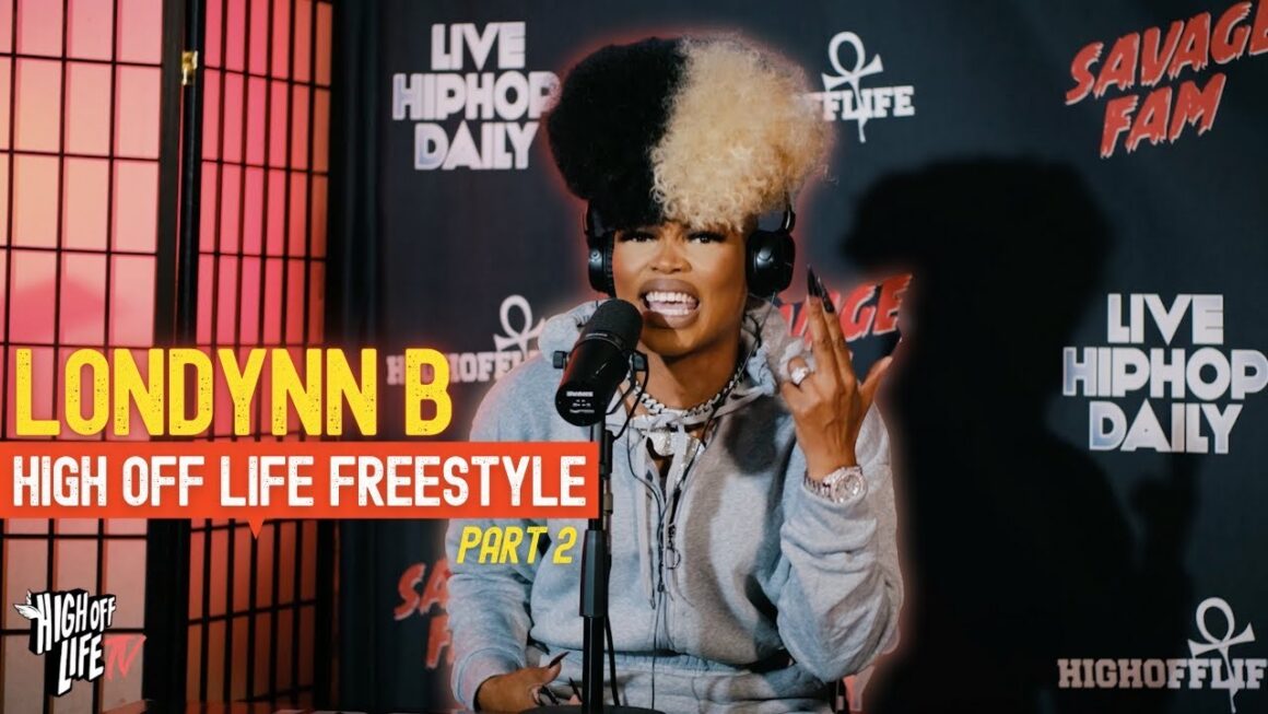 Londynn B Converts Pain into Cinematic Lyrical Genius on 'High Off Life TV'