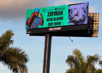 Zayman billboard Pops Up in Miami