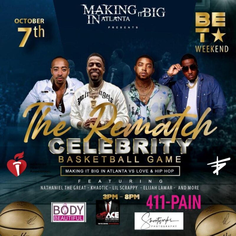 Making It Big in Atlanta Hosts Highly Anticipated Celebrity Basketball