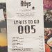 Kota the Friend Redefines Indie Music with the Launch of 'Lyrics to GO, Vol. 5'
