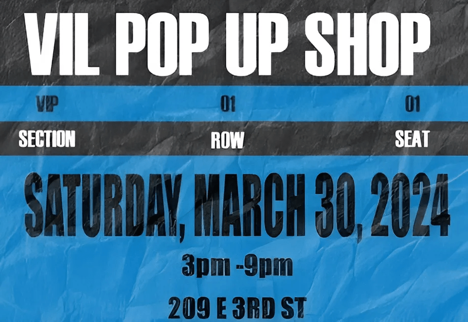 Pete Vil is Merging Beats and Threads: The Vil Pop Up Shop NYC