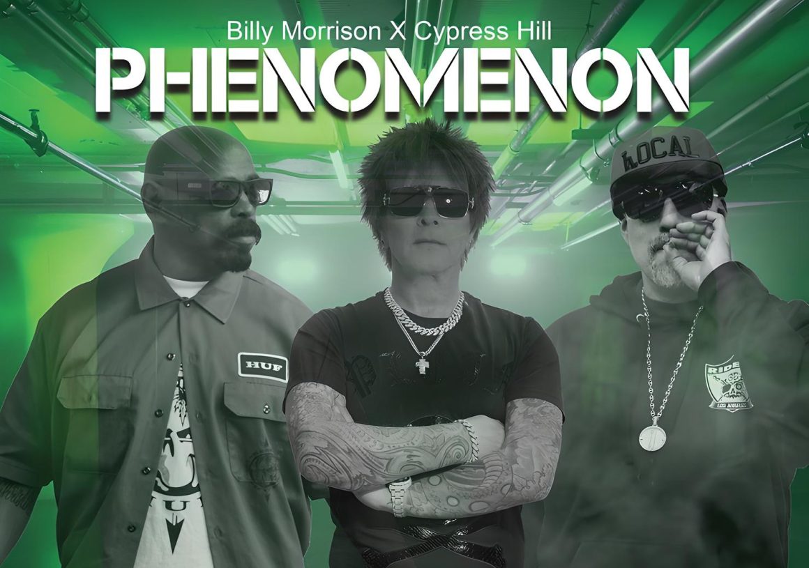 Billy Morrison Teams Up with Cypress Hill and DMC for “Phenomenon” and “Just Like a Movie” Double Release