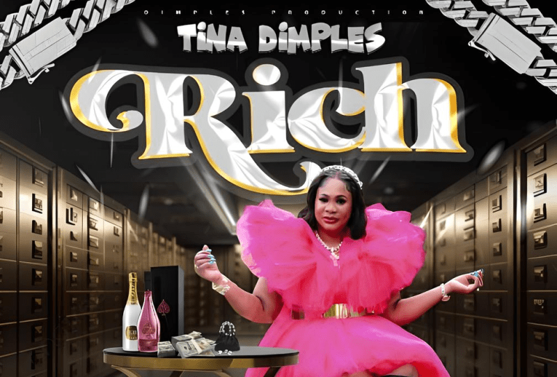 Rising Dancehall Queen Tina Dimples Makes Impact with "Rich" Single