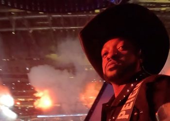 Peigh Jones Steals the Show at NRG Stadium During Bun B's Birthday Bash at the Houston Rodeo