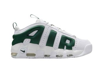 Official Look at the Nike Air More Uptempo Low “White/Green”