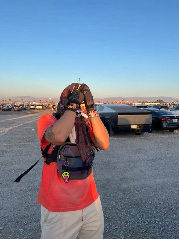 Daygo in a parking lot in North Las Vegas 2025