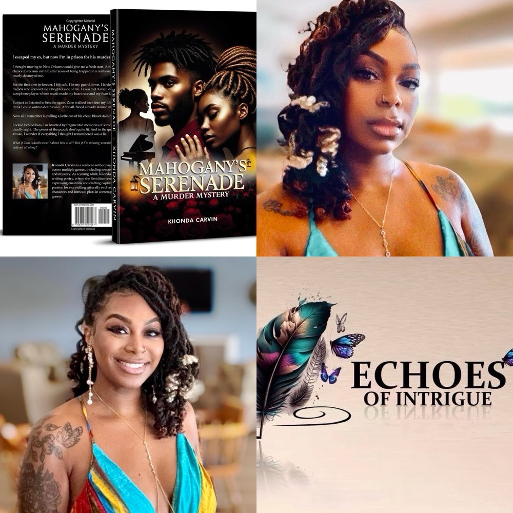 Author Kiionda Carvin Breaks Out with Psychological Thriller Mahogany’s Serenade
