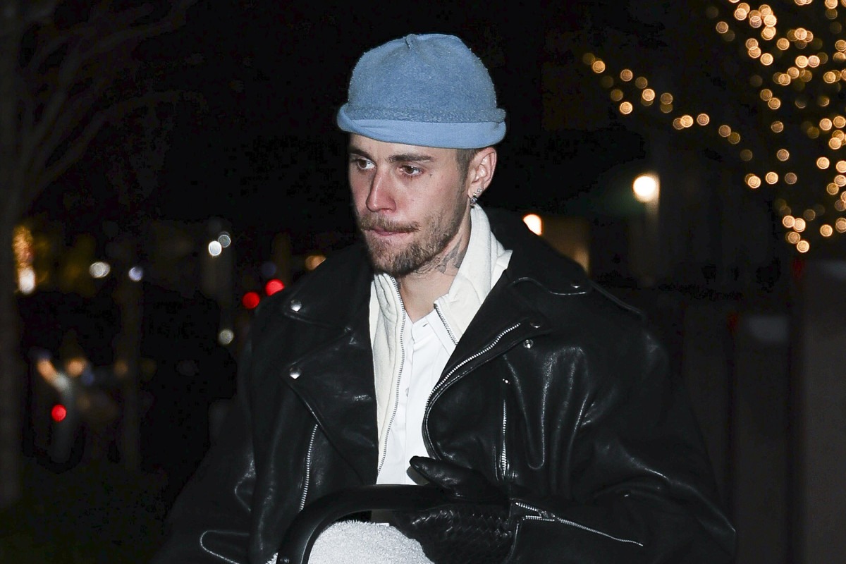 Justin Bieber, who recently featured his son in the 'Yukon' music video, is seen on The Upper East Side on January 31, 2025 in New York City.