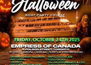DJ Disspare Brings the Heat to the Toronto Halloween Boat Party
