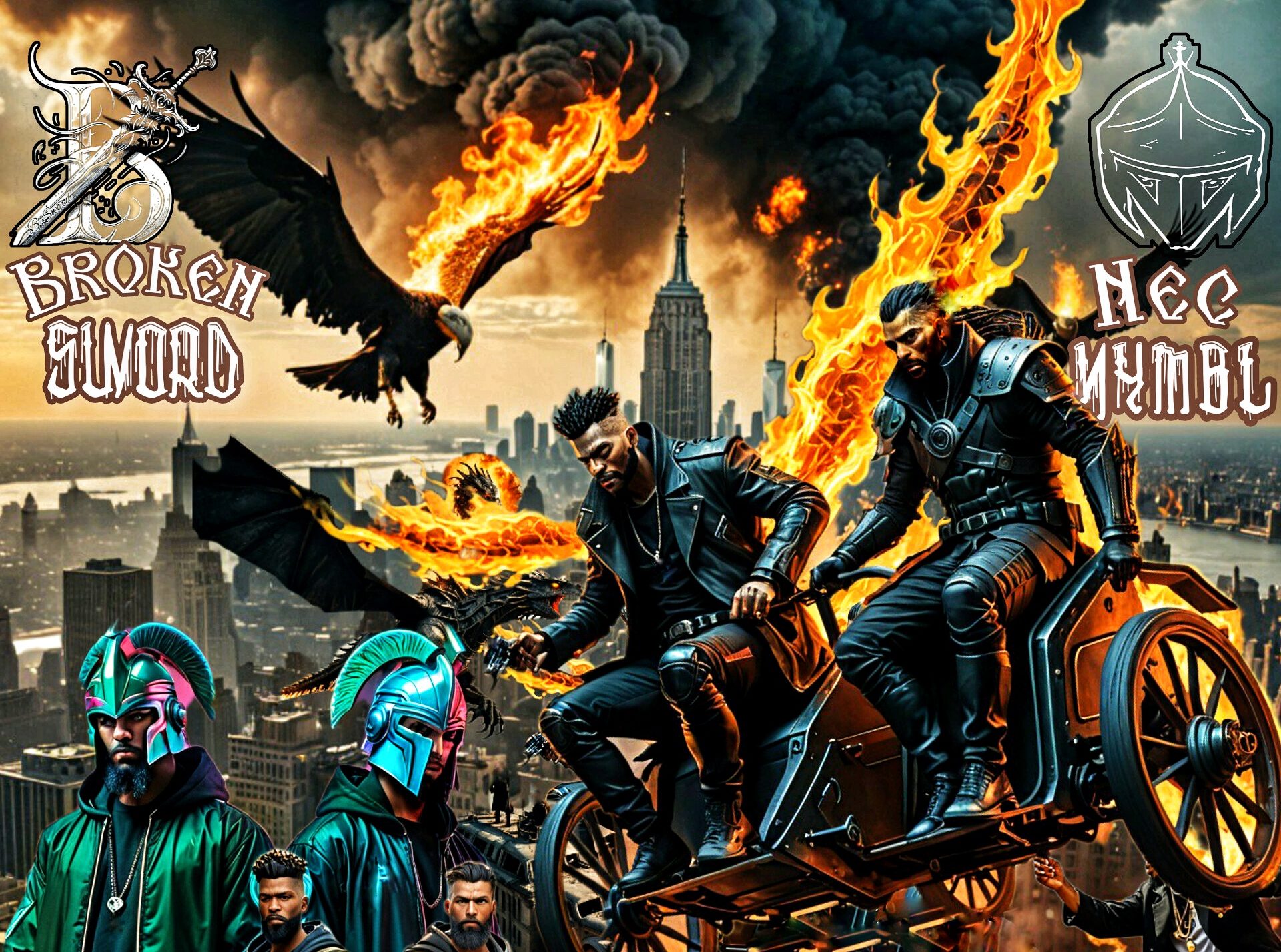Nec Nymbl & Broken Sword Deliver A Powerful Message With “Gladiatorz Of Da Gutta”