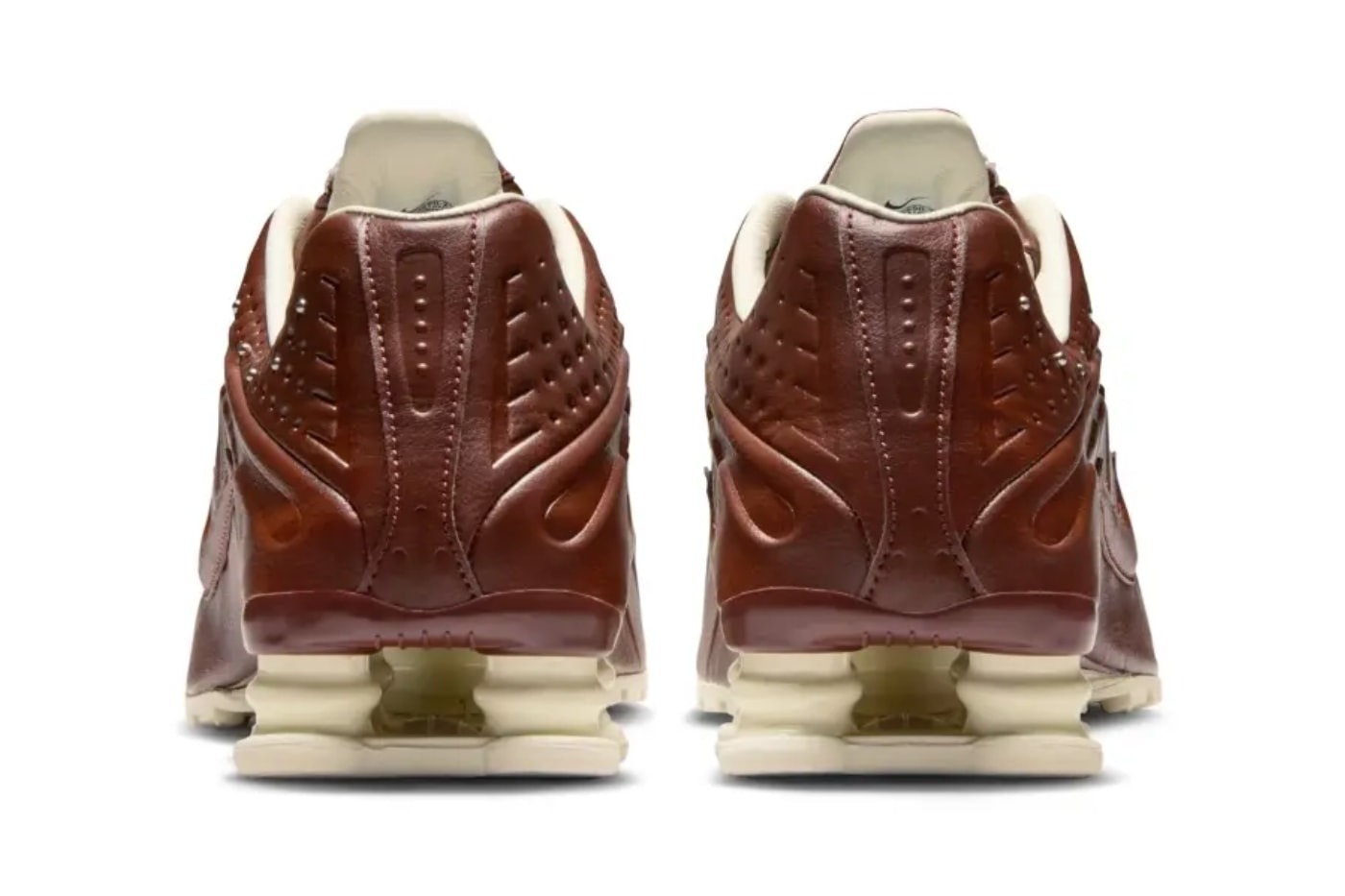 Nike Dresses the Shox R4 in a Luxurious “Dark Pony” Brown Leather Finish