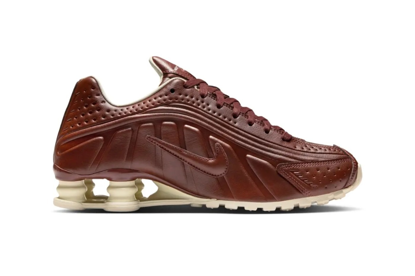 Nike Dresses the Shox R4 in a Luxurious “Dark Pony” Brown Leather Finish