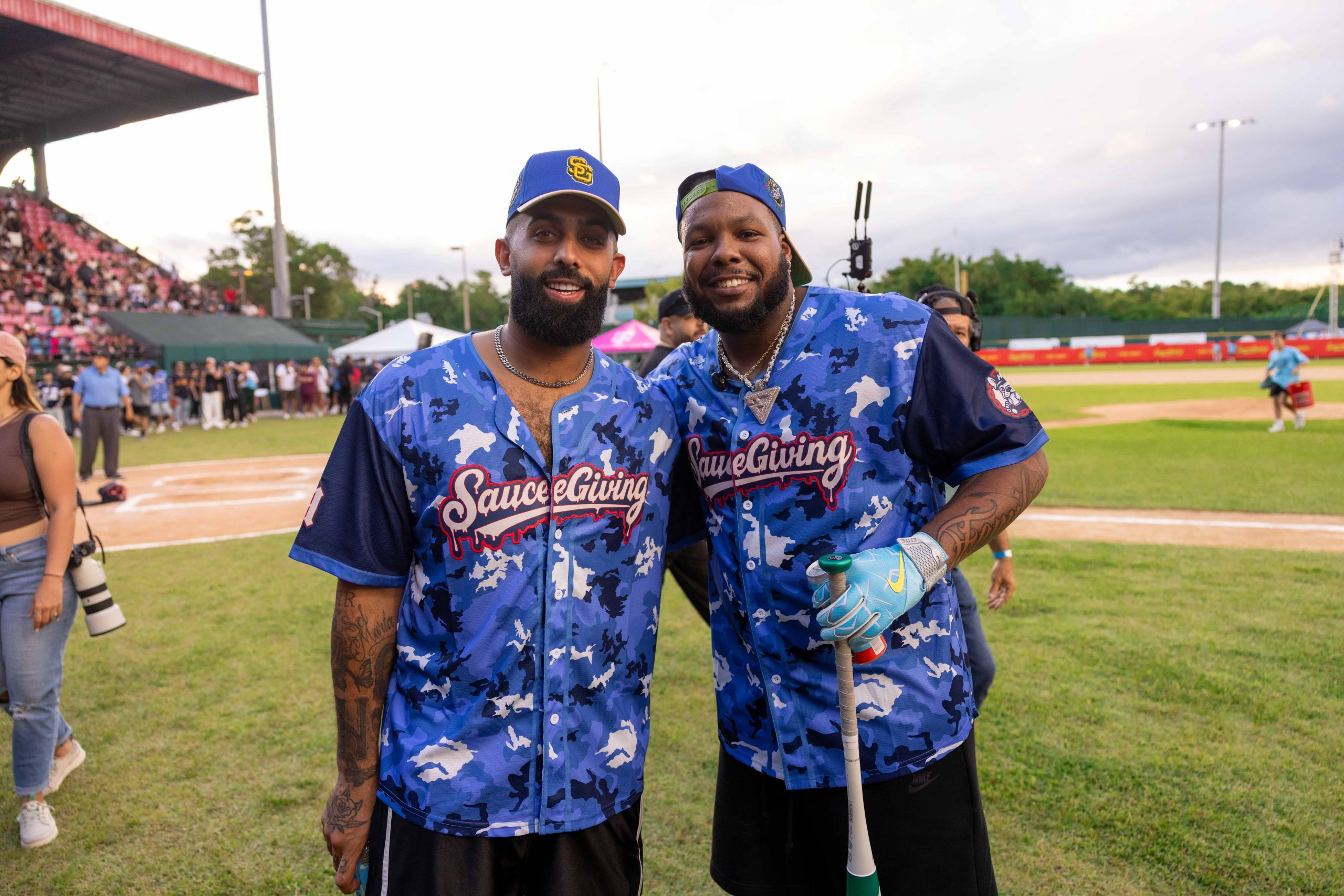 Eladio Carrión Celebrates a Successful Fifth Edition of SAUCEGIVING with Sports Stars and Urban Music Artists