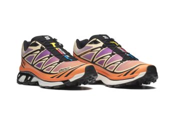 Bold Colors, Trail DNA: Salomon XT-6 “Black/Almond Cream” Arrives for Spring