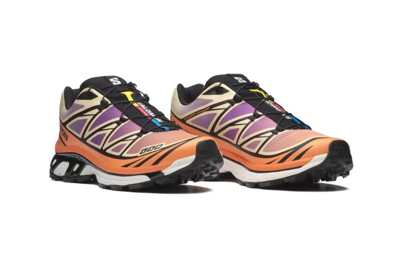 Bold Colors, Trail DNA: Salomon XT-6 “Black/Almond Cream” Arrives for Spring