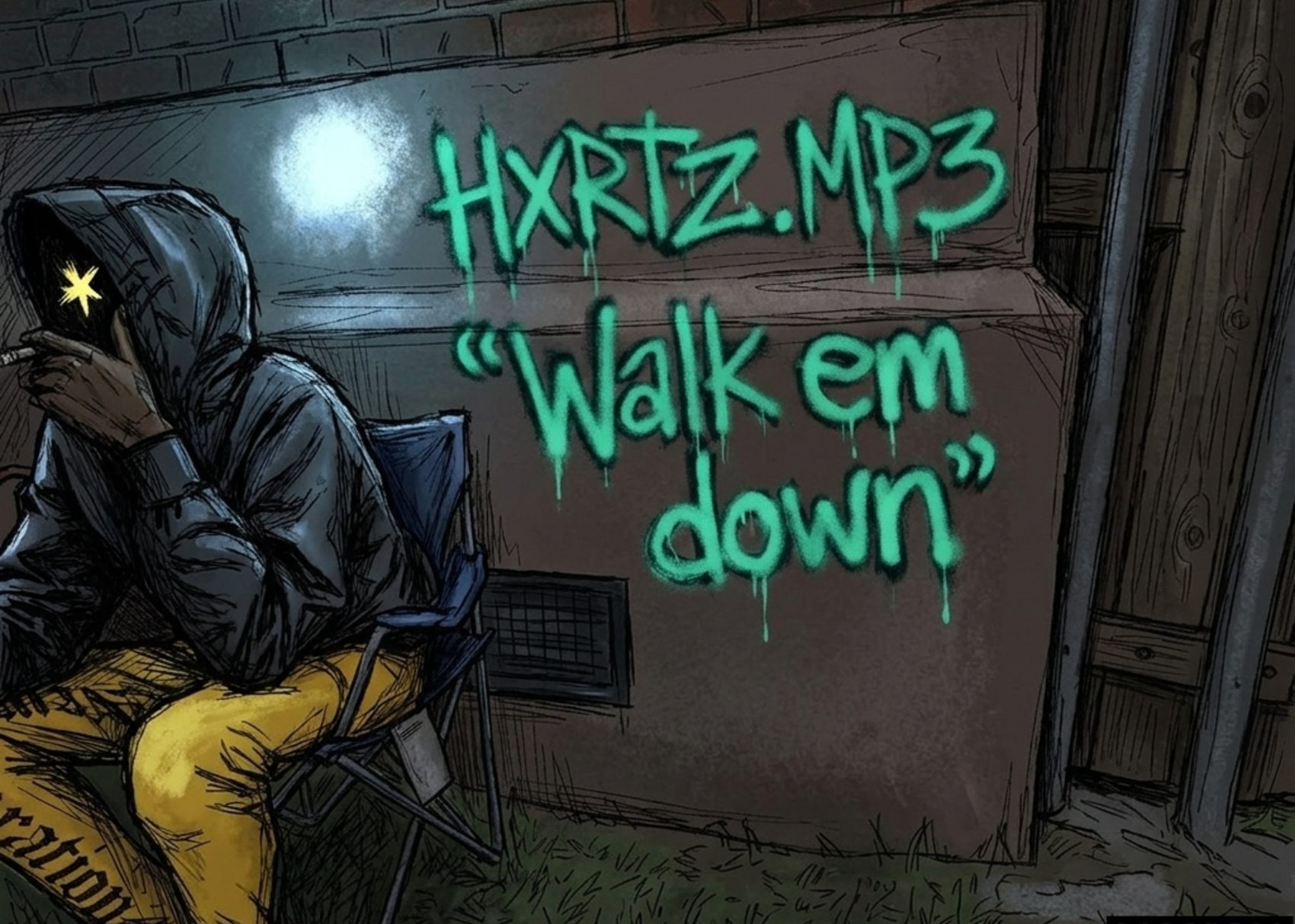 Rising Artist Hxrtz.mp3 Elevates the Underground Sound with “WALK EM DOWN”