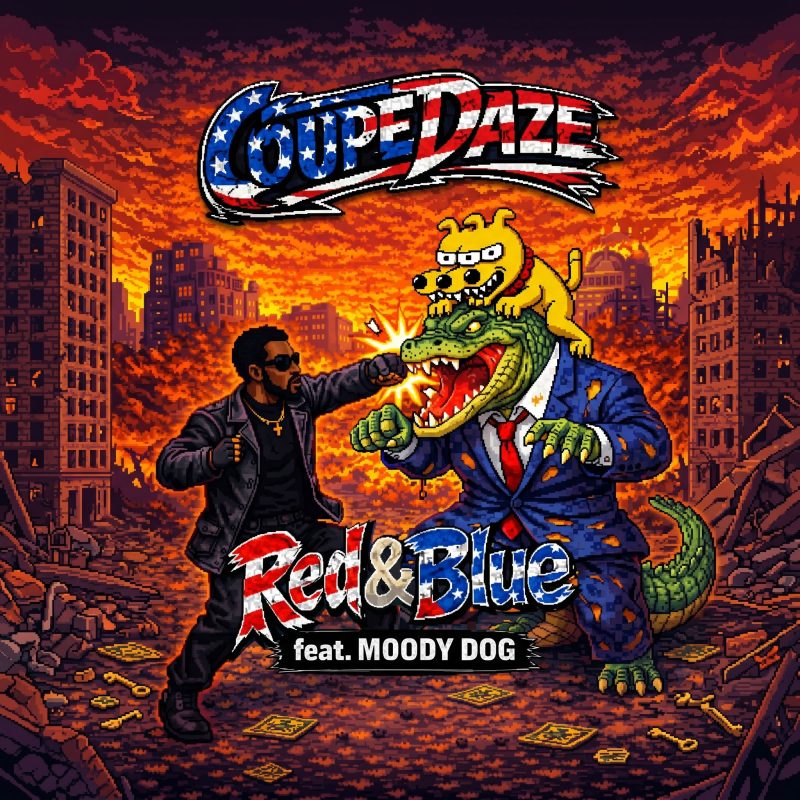 CoupeDaze Levels Up Globally with “Red & Blue” Success